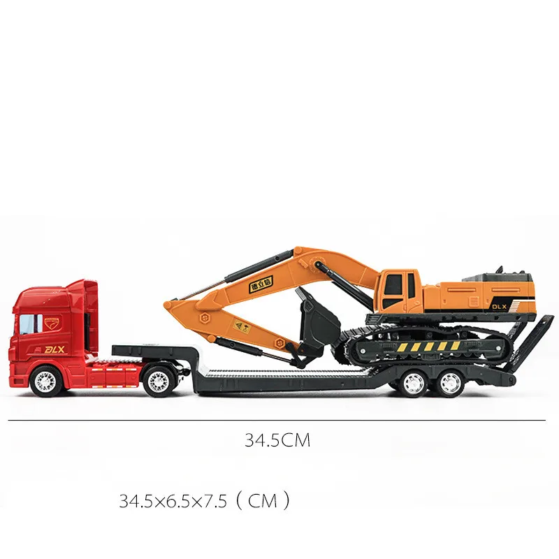 High-Simulation 1:50 Plastic Transport Truck Model 13 High-Simulation 1:50 Plastic Transport Truck Model - Image 13