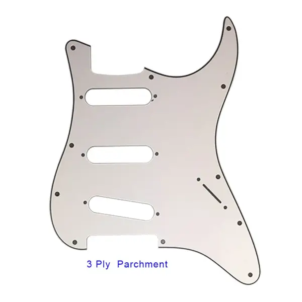 Custom 11-Hole Strat Guitar Pickguard for US Fender - Image 35