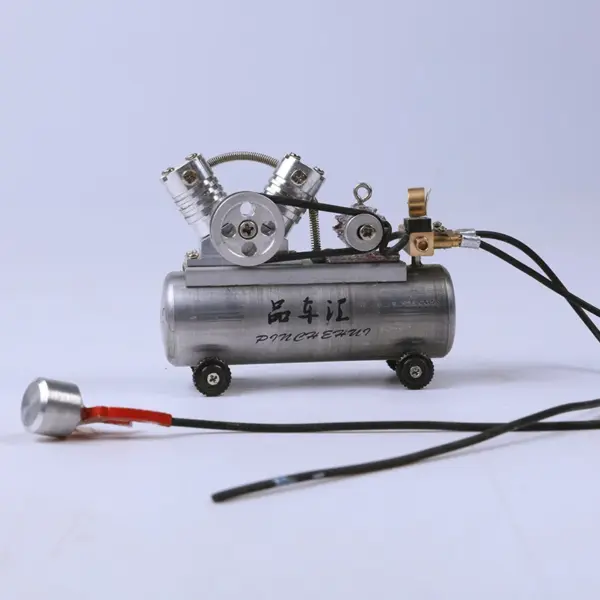 Alloy Air Compressor Scene for 1:18 Car Model - Image 5