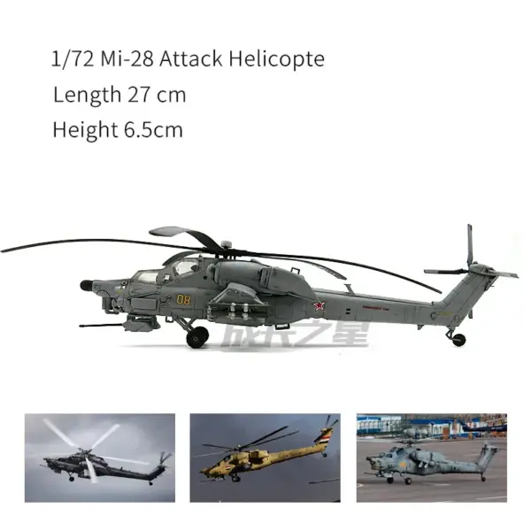 1/72 Mi-28 Havoc Attack Helicopter Model Kit - Image 4
