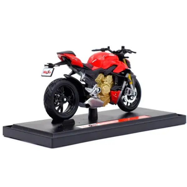 Maisto 1:18 Ducati V4 S Diecast Motorcycle Model - Image 5
