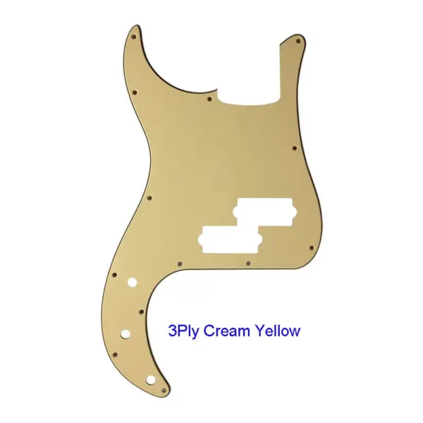 Pleroo P Bass Left-Handed Guitar Pickguard - Image 33
