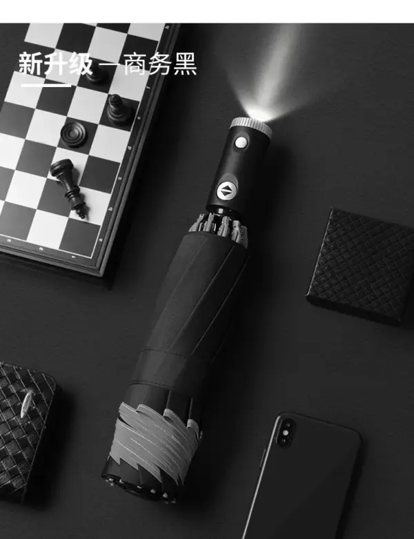 UV Automatic Rain-Resistant Folding Umbrella for Xiaomi - Image 5