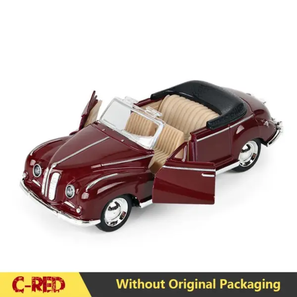 1:32 Alloy BMW Vintage Cabriolet Car Model - Image 25