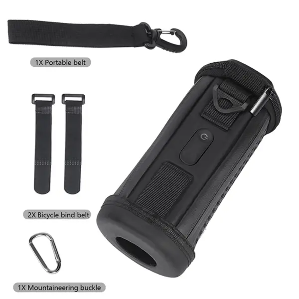 PU Protective Sleeve Case for JBL Flip 6 Waterproof Speaker - Image 5