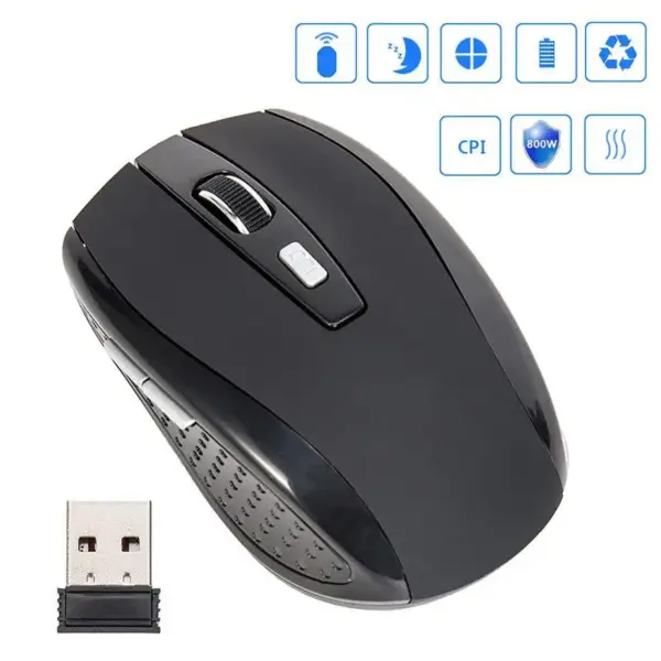 Wireless Portable Optical Mouse OZKVVM - Image 9