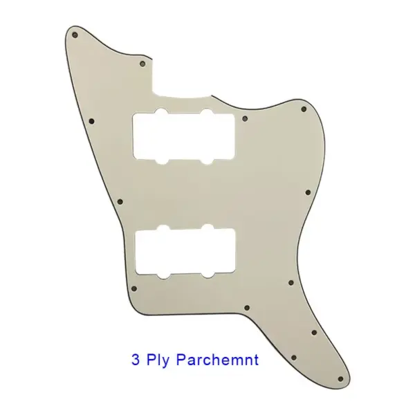 Xinyue US Jazzmaster Pickguard with 2 Pickups - Image 2