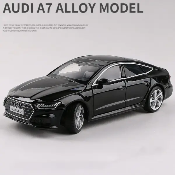 1:32 Audi A4 A6 A7 A8 Diecast Model Car - Image 11