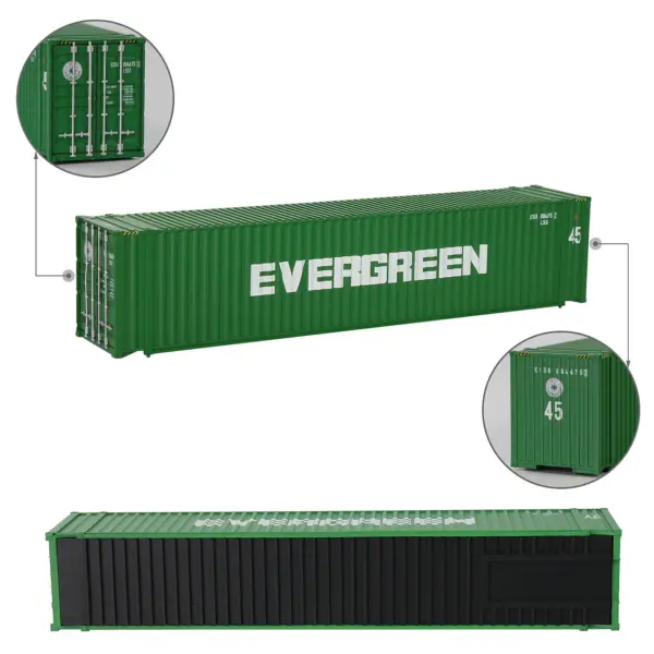 HO Scale 45ft Model Shipping Container C8745 - Image 7
