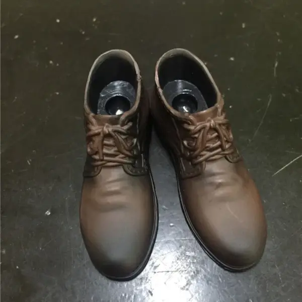 1/6 Male Leather Shoes for Action Figures - Image 7