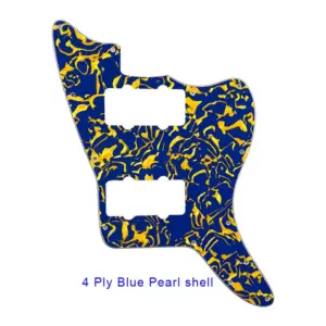 Xinyue US Jazzmaster Pickguard with 2 Pickups 67 Hbbd9d34ad81f474baa3a858444154775x 4
