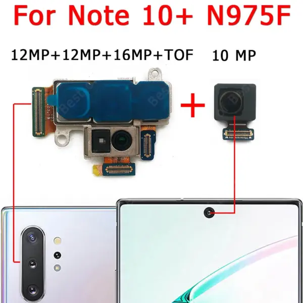 Samsung Galaxy Note 10 Plus Rear Camera Module - Image 2