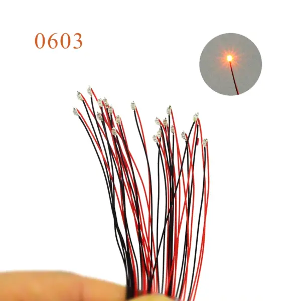 10pcs 0603 Micro LED Lights for Model Trains - Image 5