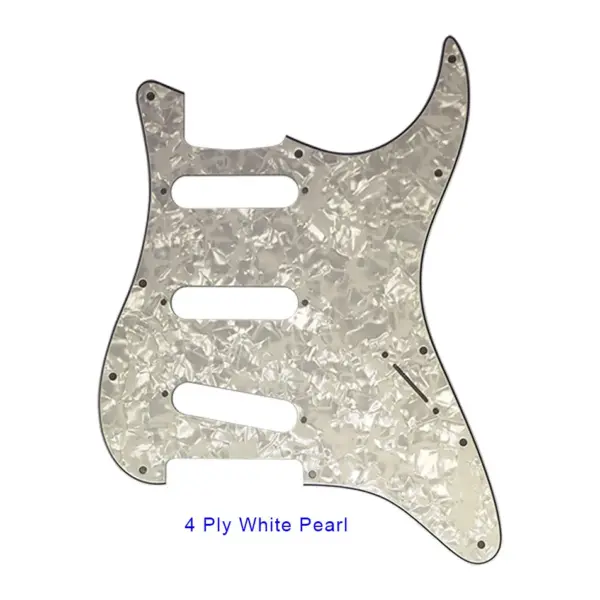 Custom 11-Hole Strat Guitar Pickguard for US Fender - Image 32