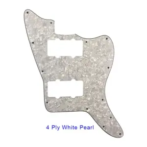 Xinyue US Jazzmaster Pickguard with 2 Pickups 59 Hc410ba719239415ebfbf6ec896cc640aO 4