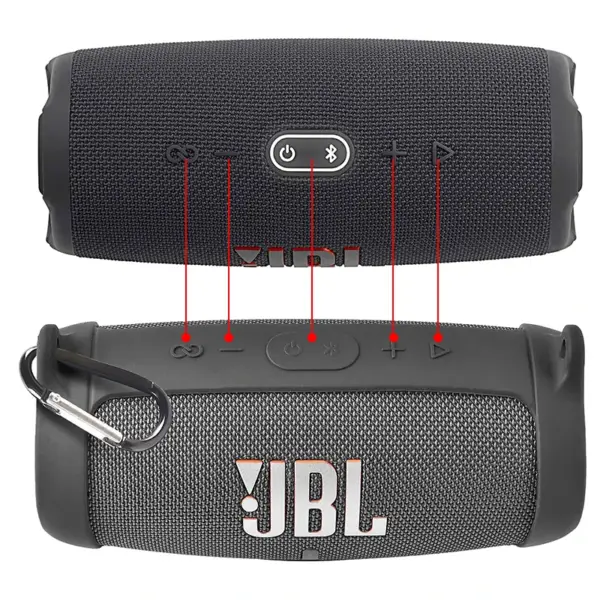 Silicone Protective Case for JBL Charge 5 Bluetooth Speaker - Image 2