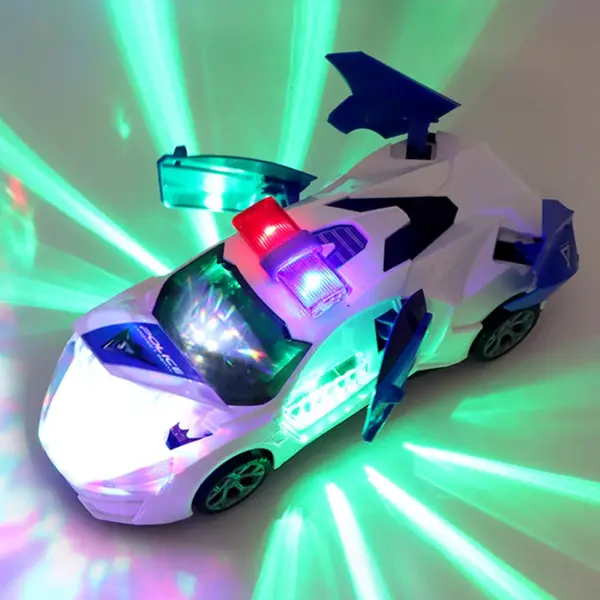 Electric Police Car Toy for Kids - DE01 - Image 5