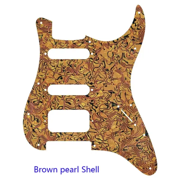 Feiman Fender Strat Pickguard HSS No Control Holes - Image 23