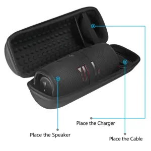 Hard EVA & Silicone Travel Cases for JBL Charge 5 Speaker 17 Hcbecc94cb08e40138b668a0bf524bfe7v