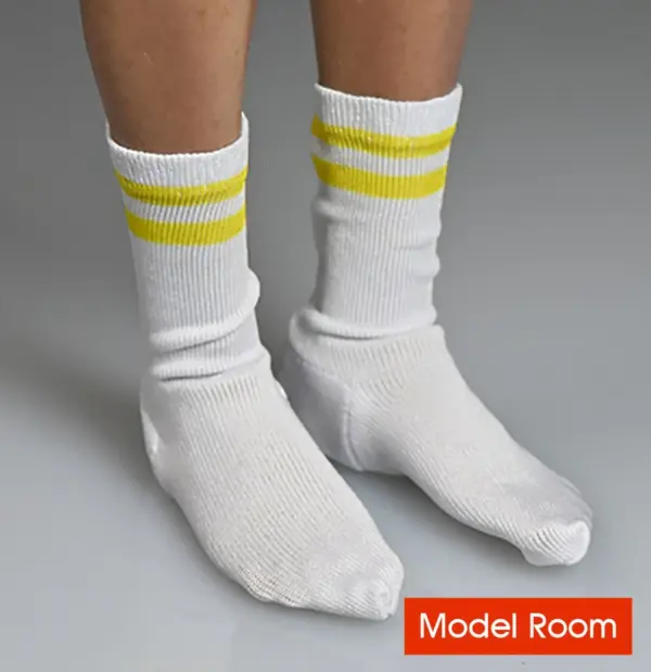 1/6 Scale White Sports Socks for Action Figures - Image 11