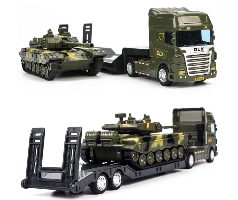 High-Simulation 1:50 Plastic Transport Truck Model 9 High-Simulation 1:50 Plastic Transport Truck Model - Image 9