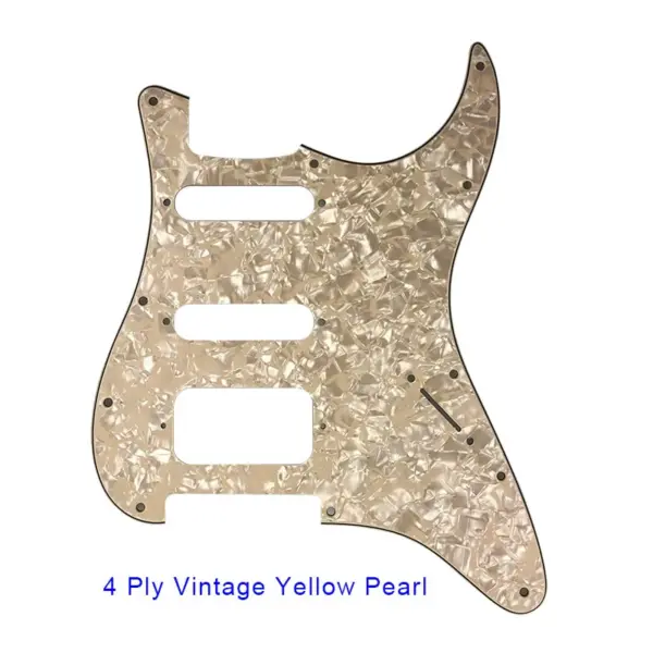 Feiman Fender Strat Pickguard HSS No Control Holes - Image 18