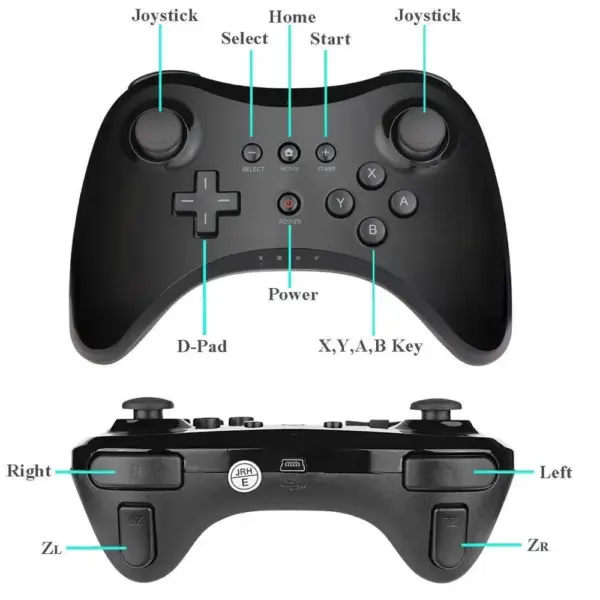Wireless Pro Controller for Wii U and Switch - Image 5