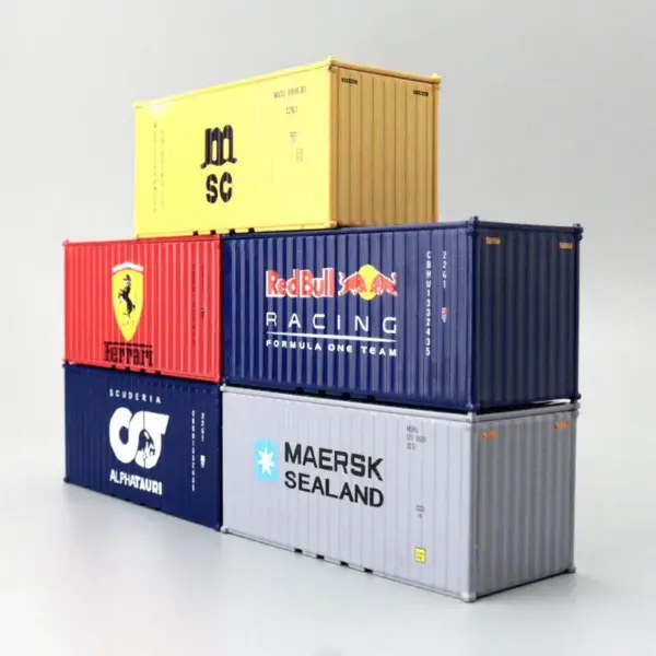 1/64 Scale Diecast Shipping Container Model - Image 4