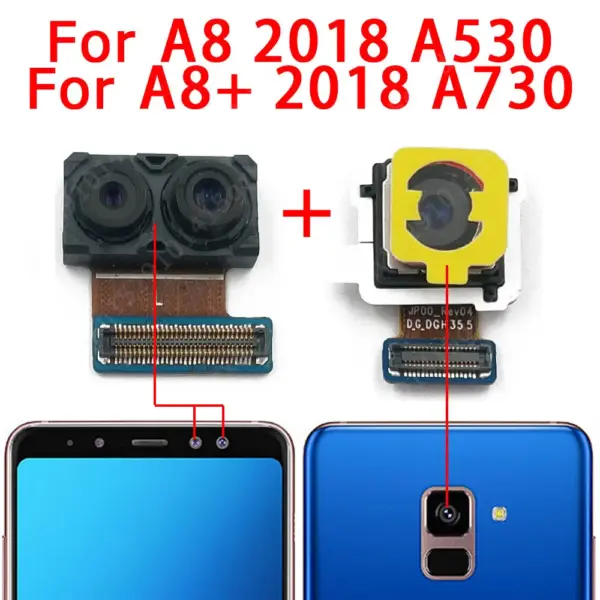 Samsung Galaxy A8 A6 Plus Rear Camera Module - Image 2