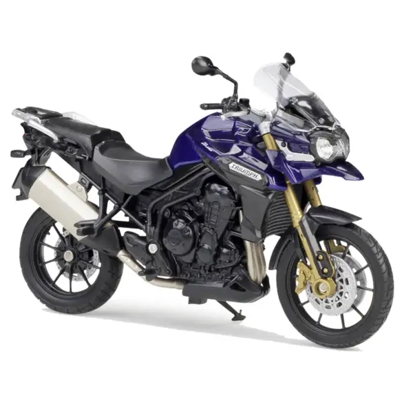 Welly 1:18 Triumph Tiger Explorer Diecast Motorcycle - Image 6