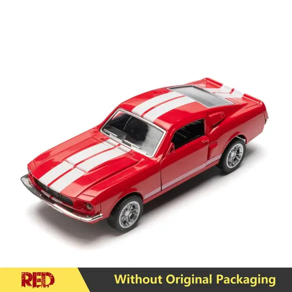 1:32 Alloy Diecast Mustang GT Miniature Car Model - Image 11