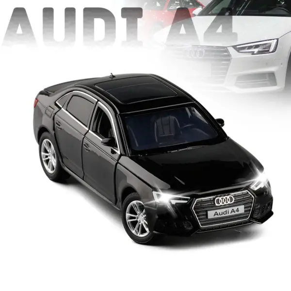 1:32 Audi A4 A6 A7 A8 Diecast Model Car - Image 7