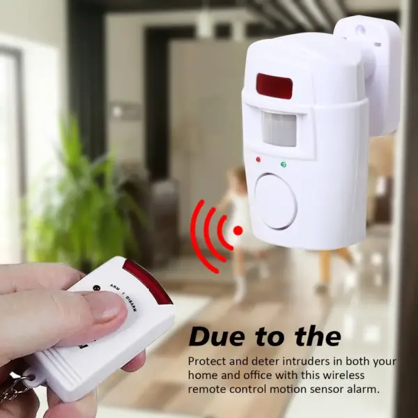 Wireless Infrared Motion Alarm with Remote - Image 5