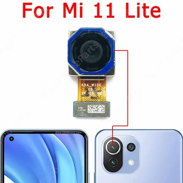 Xiaomi Mi 11 Lite Rear Camera Module Replacement - Image 2