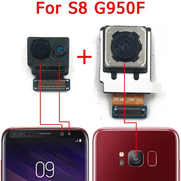 Samsung Galaxy S8 Plus Rear & Front Camera Module - Image 9