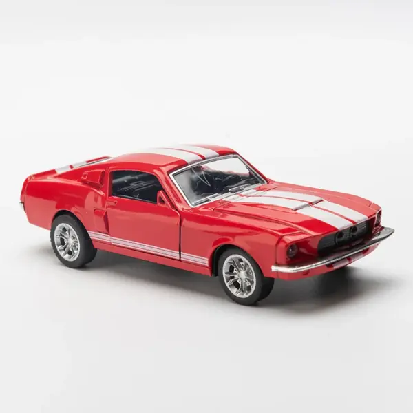 1:32 Alloy Diecast Mustang GT Miniature Car Model - Image 5