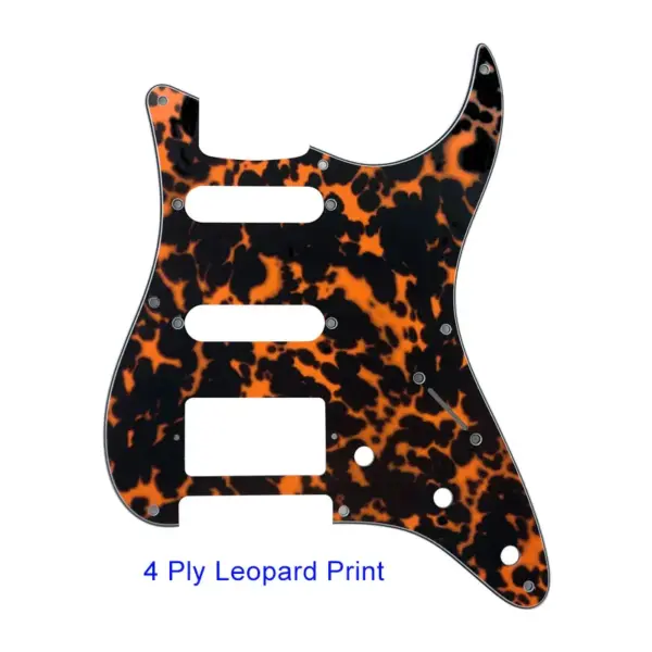 Custom Strat Guitar Pickguard for US 57' HSS - Image 29