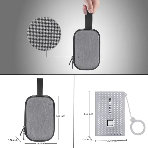 Silicone Protective Case for Samsung T7 Touch SSD - Image 4