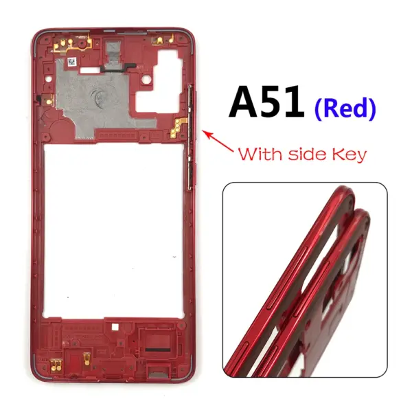 Samsung A51 A71 A20 A50 Middle Frame Bezel Cover - Image 11