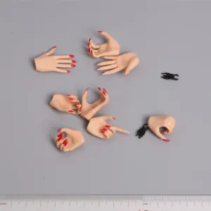1/6 Female Hand Model with Removable Nails 12 He9f89a06d8bb4c4c97e5e56afa964f63h