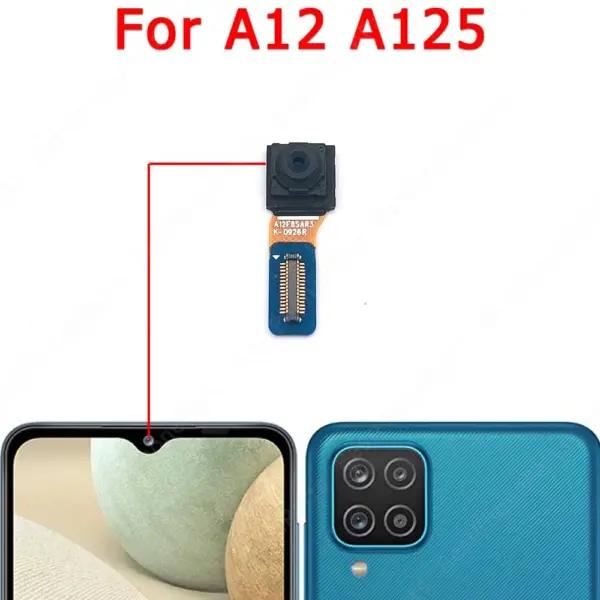 Samsung Galaxy A12 Rear & Front Camera Module - Image 6