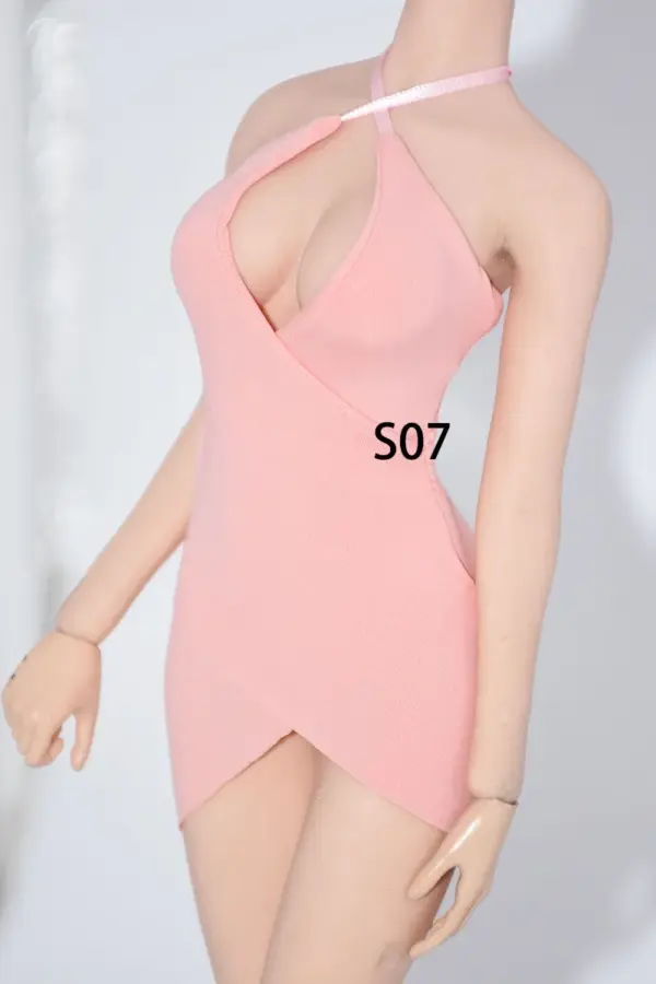 1/6 Female Ice Silk Dress for Action Figures - Image 6
