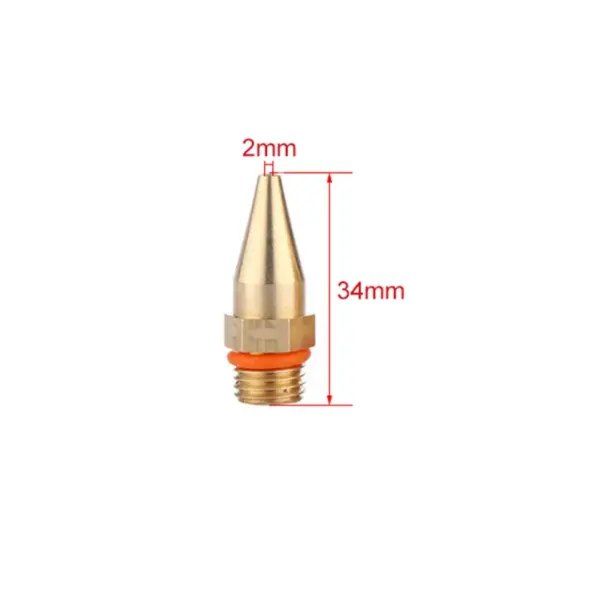 Copper Nozzle Set for Hot Melt Glue Gun 2.0x100mm - Image 6