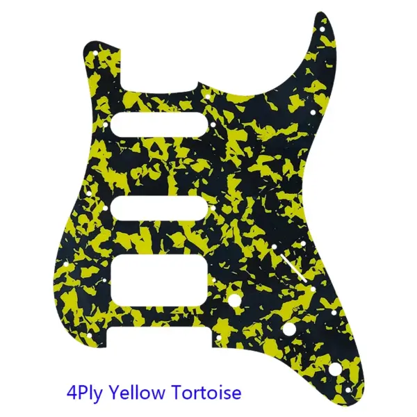 Feiman 11-Hole Guitar Pickguard for Fender Strat HSS - Image 24