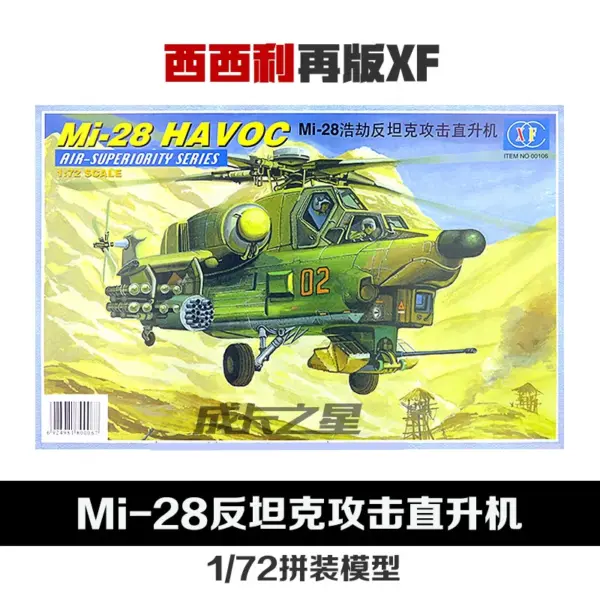 1/72 Mi-28 Havoc Attack Helicopter Model Kit - Image 10