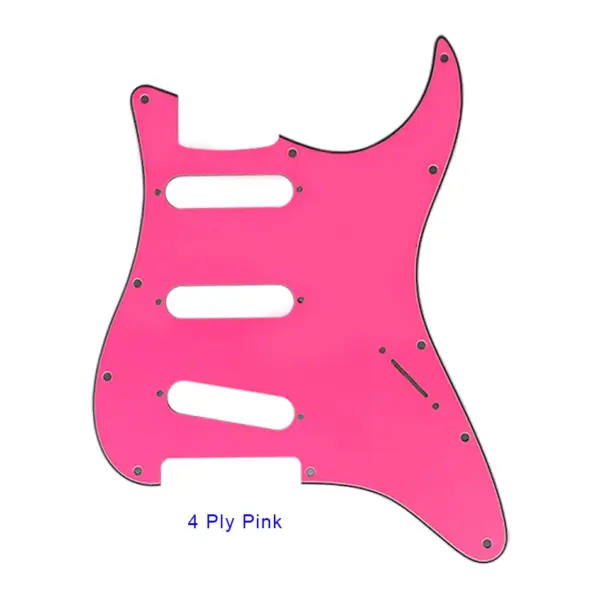 Custom 11-Hole Strat Guitar Pickguard for US Fender - Image 22