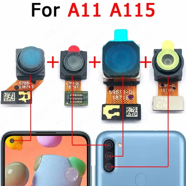 Samsung Galaxy A11 Rear Front Camera Module Replacement - Image 6