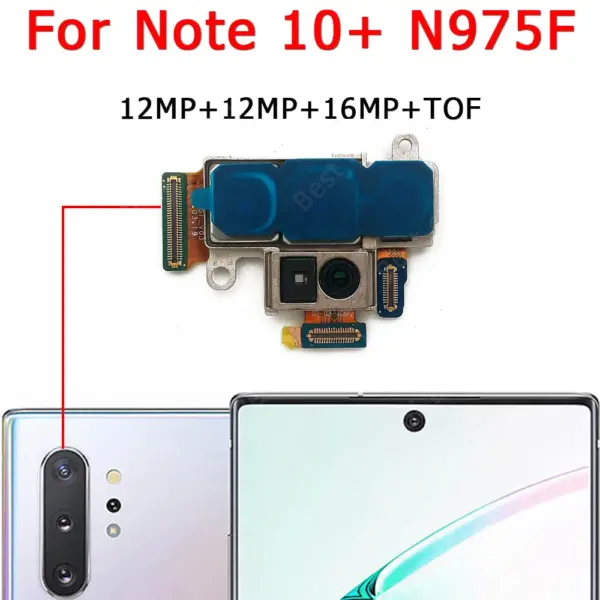 Samsung Galaxy Note 10 Plus Rear Camera Module - Image 3