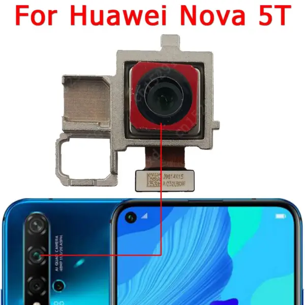 Huawei Nova 5T Rear and Front Camera Module Replacement - Image 7