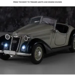 1/32 Alloy Die Cast Convertible Classic Car Model 15 Hfc962bed357248829d47c9be563d5dccc